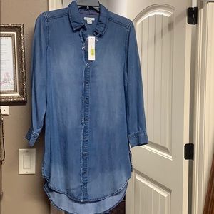 Westbound denim tunic dress